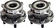 2011 Toyota Prius - Front, Driver and Passenger Side Wheel Hub, 5 Lugs, With Bearing