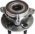 2011 Toyota Prius - Front, Driver and Passenger Side Wheel Hub, 5 Lugs, With Bearing