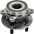 2011 Toyota Prius - Front and Rear Wheel Hub, 5 Lugs, With Bearing, With Sensor