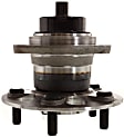 2-Wheel Set Rear, Driver and Passenger Side Wheel Hubs, With Bearing, With Sensor, FWD, 4-Wheel ABS
