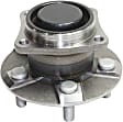 Rear, Driver and Passenger Side Wheel Hub, 5 Lugs, With Bearing, 1.8L, 4Cyl