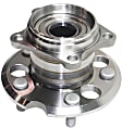 Rear, Driver and Passenger Side Wheel Hub, 5 Lugs, With Bearing, AWD