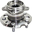 Rear, Driver and Passenger Side Wheel Hub, 5 Lugs, With Bearing, AWD