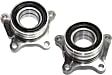 Rear, Driver and Passenger Side Wheel Bearing, Set of 2