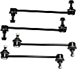 Front and Rear, Driver and Passenger Side Sway Bar Links