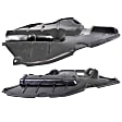 Driver and Passenger Side Engine Splash Shields, Front Section