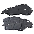 2010 Toyota Camry XLE - Front, Driver and Passenger Side Engine Splash Shield, Japan or USA Built Vehicle (Production Date From March 2009 to September 2011)