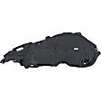 2010 Toyota Camry XLE - Front, Driver and Passenger Side Engine Splash Shield, Japan or USA Built Vehicle (Production Date From March 2009 to September 2011)