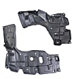 Front, Driver and Passenger Side Engine Splash Shields