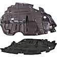 2013-2015 Toyota Avalon - Front, Driver and Passenger Side Engine Splash Shields