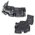 Front, Driver and Passenger Side Engine Splash Shields