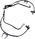 Front, Driver and Passenger Side ABS Speed Sensors, with Harness