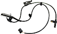 Front, Driver and Passenger Side ABS Speed Sensors