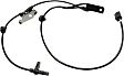 Front, Driver and Passenger Side ABS Speed Sensors