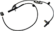 Front, Driver and Passenger Side ABS Speed Sensors