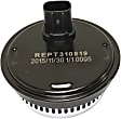 Rear, Driver and Passenger Side ABS Speed Sensors
