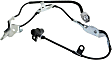 Front, Driver and Passenger Side ABS Speed Sensor Set of 2