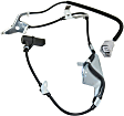 Front, Driver and Passenger Side ABS Speed Sensor Set of 2