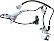 Front, Driver and Passenger Side ABS Speed Sensor Set of 2