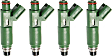 2004 Toyota Matrix - Fuel Injector, Set of 4, 1.8L 4Cyl