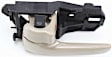 Front and Rear, Driver Side Interior Door Handles, Beige, With door lock button, Japan Or USA Built Vehicle