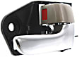 2004 Toyota Solara SLE - Front, Driver and Passenger Side Chrome lever Interior Door Handle, With door lock button