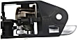 2004 Toyota Solara SLE - Front, Driver and Passenger Side Chrome lever Interior Door Handle, With door lock button