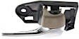 2004 Toyota Solara SLE - Front, Driver and Passenger Side Chrome lever Interior Door Handle, With door lock button