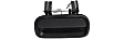 2002 Toyota Tundra - Front and Rear, Driver and Passenger Side Textured Black Exterior Door Handle, Front Driver and Passenger Side - With Key Hole; Rear Driver and Passenger Side - Without Key Hole, Fleetside/Styleside, 4-Door, Extended Cab Pickup (Access Cab)