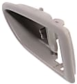 Front or Rear, Driver and Passenger Side, Interior, Door Handle Trim, Gray
