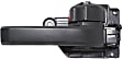 Front or Rear, Driver and Passenger Side Interior Door Handles, Black, With door lock button