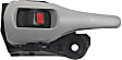 2009-2013 Toyota Corolla - Front and Rear, Driver and Passenger Side Gray lever Interior Door Handle, With Door Lock Button