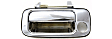 Front, Driver and Passenger Side Chrome Exterior Door Handle, With Key Hole, Sport Utility