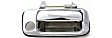 Front, Driver and Passenger Side Chrome Exterior Door Handle, With Key Hole, Sport Utility