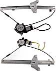 1996 Toyota RAV4 - Front, Driver and Passenger Side Power Window Regulator, With Motor, 4-Door