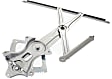 Front, Driver and Passenger Side Power Window Regulator, Without Motor