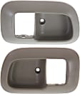 Front, Driver and Passenger Side, Interior Door Handle Trim, Mini Passenger Van