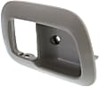 Front, Driver and Passenger Side, Interior Door Handle Trim, Mini Passenger Van