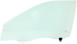 Front, Driver and Passenger Side Door Glasses, Green Tint, 4-Door, Sedan, Replaces NAGS No. FD21605 GTYN, FD21606 GTYN