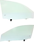 2009-2013 Toyota Corolla - Front, Driver and Passenger Side Door Glasses, No Tint, Japan Built Vehicle, Replaces NAGS No. FD23691 GTYN, FD23692 GTYN