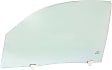 Front, Driver and Passenger Side Door Glasses, Green Tint, Crew Cab Pickup/Extended Cab Pickup, Replaces NAGS No. FD22401 GTYN, FD22402 GTYN
