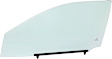 Front, Driver and Passenger Side Door Glasses, Green Tint, Replaces NAGS No. FD25750 GTYN, FD25751 GTYN