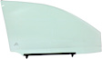 Front, Driver and Passenger Side Door Glasses, Green Tint, Replaces NAGS No. FD25750 GTYN, FD25751 GTYN