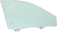 Front, Driver and Passenger Side Door Glasses, Green Tint, Replaces NAGS No. FD26496 GTYN, FD26497 GTYN