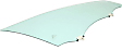 Front, Driver and Passenger Side Door Glasses, Green Tint, Replaces NAGS No. FD26496 GTYN, FD26497 GTYN