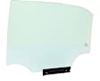 Rear, Driver and Passenger Side Door Glasses, Green Tint, North America Built Vehicle, Replaces NAGS No. FD23693 GTYN, FD23694 GTYN