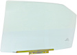 Rear, Driver and Passenger Side Door Glasses, Green Tint, Replaces NAGS No. FD26498 GTYN, FD24499 GTYN