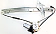Front and Rear, Driver and Passenger Side Power Window Regulator, With Motor