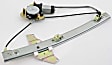 Front and Rear, Driver and Passenger Side Power Window Regulator, With Motor