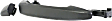 2009 Toyota Sienna - Rear, Driver and Passenger Side Primed Exterior Door Handle, Without Key Hole